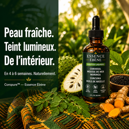Coropure™ - Ta peau retrouve son éclat. De l'intérieur. Naturellement.
